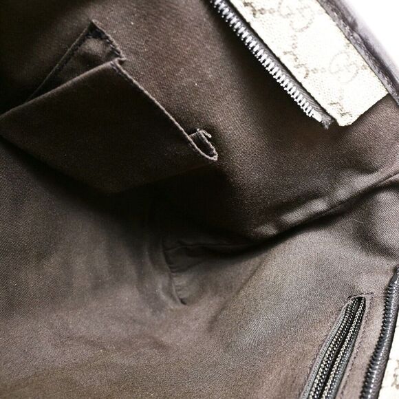Gucci Brown Canvas Handbag (Pre-Owned) - Picture 13 of 15